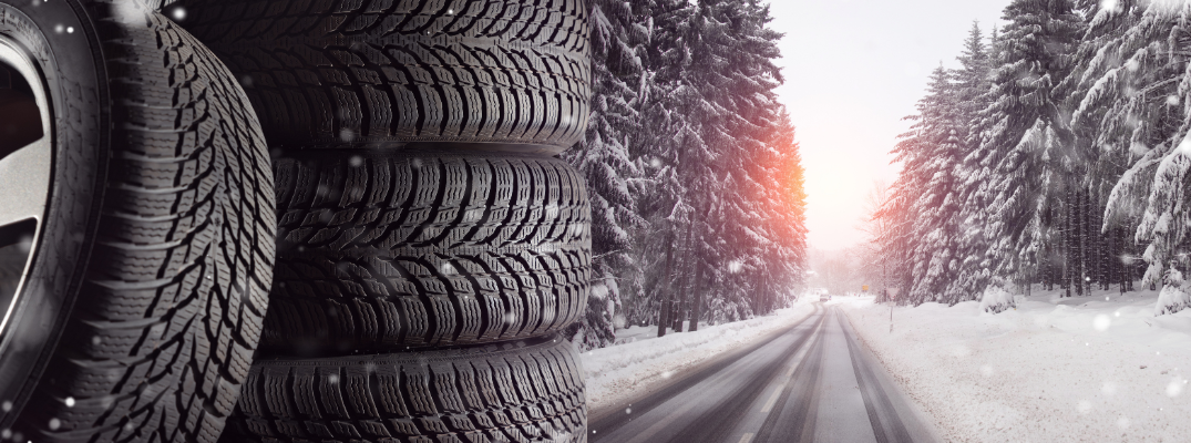 pile of winter tires