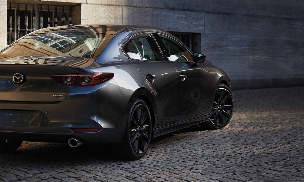 Mazda3 parked outdoors